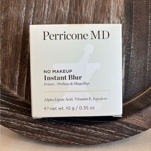 Perricone MD No Makeup Instant Blur Primer 0.35 oz NWT Pore Minimizer